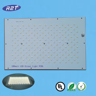 100w High Power LED Street Light SMD5630 Aluminum Based PCBA Assembly